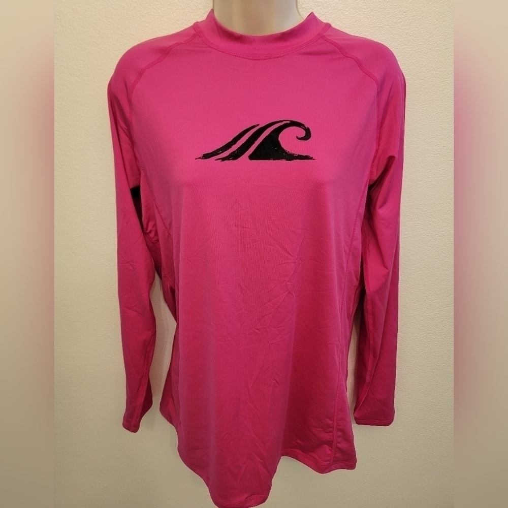 NWT Tsla Ladies Long Sleeve Rashguard/Swim Top